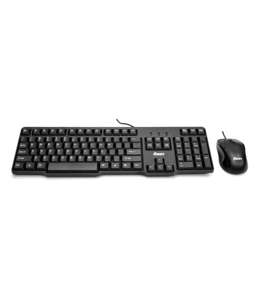 foxin keyboard mouse combo wireless