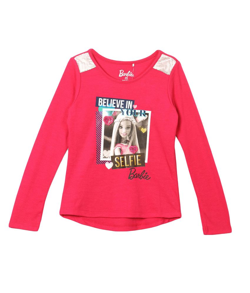 barbie printed t shirt