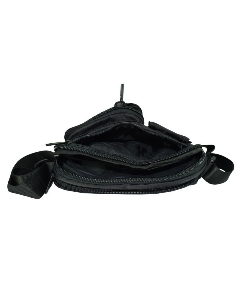 Cropp Black Nylon Sling Bag - Buy Cropp Black Nylon Sling Bag Online at Best Prices in India on ...