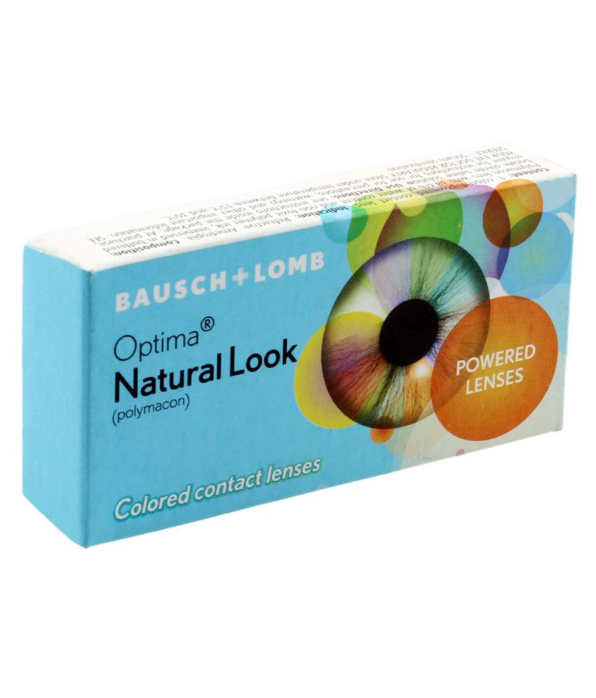 Bausch & Lomb Natural look DarkGreen Quarterly Disposable Colored