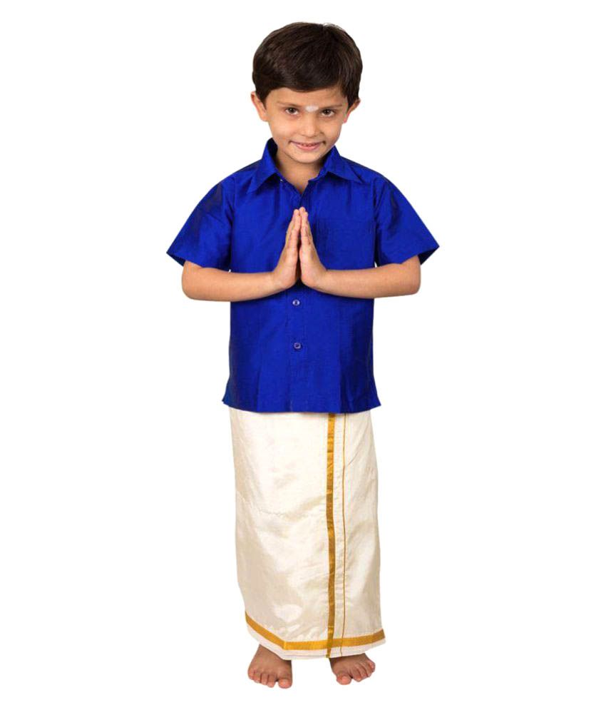 dhoti shirt set