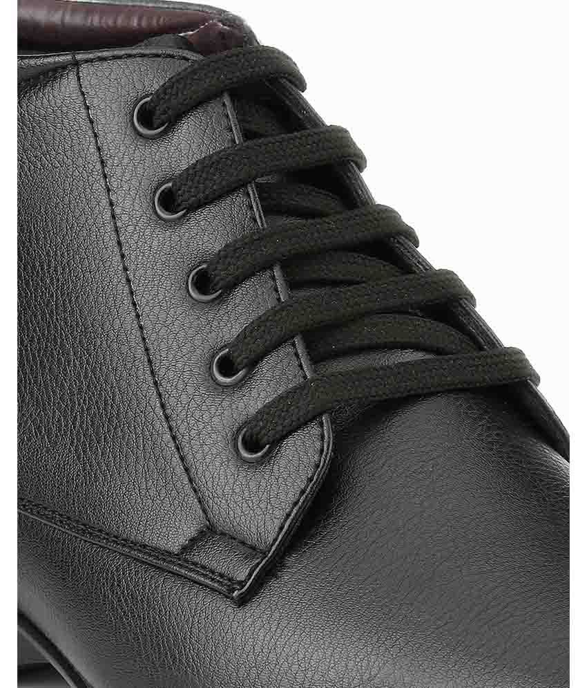 mactree black formal shoes