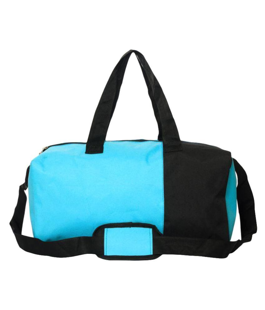 SSTL Blue Medium Polyester Gym Bag Buy SSTL Blue Medium Polyester Gym