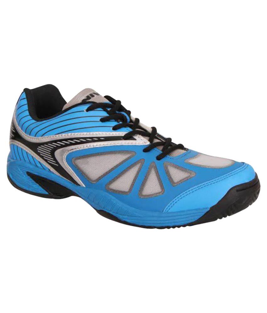 Nivia Ray Tennis Blue Male Non-Marking Shoes - Buy Nivia Ray Tennis ...