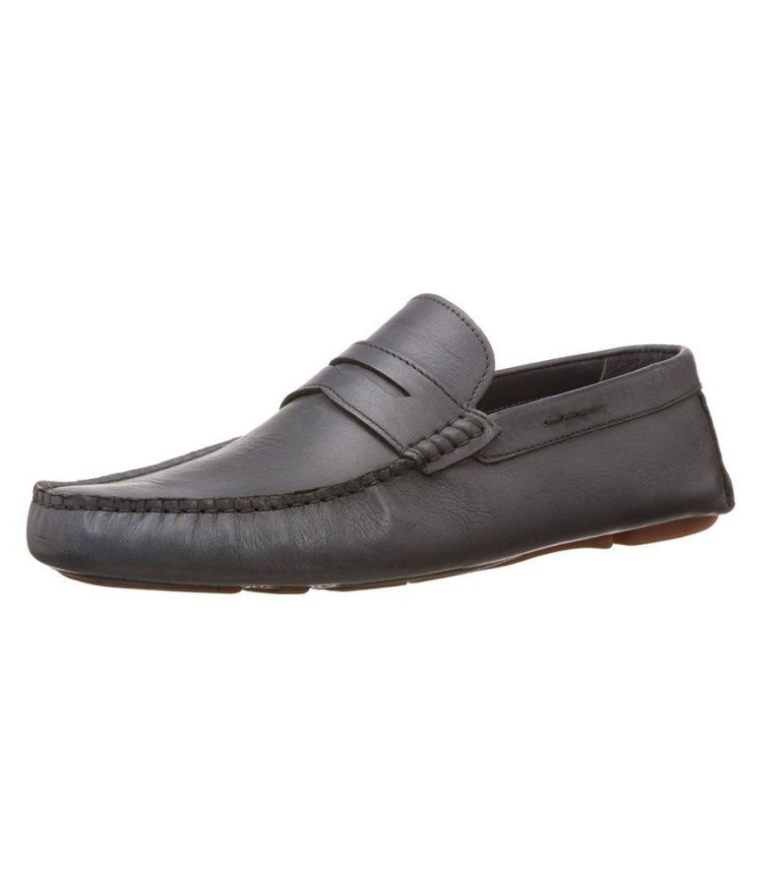 Bata Gray Loafers - Buy Bata Gray Loafers Online at Best Prices in ...