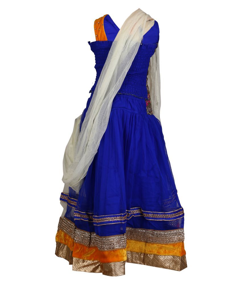 multicolor ghagra choli