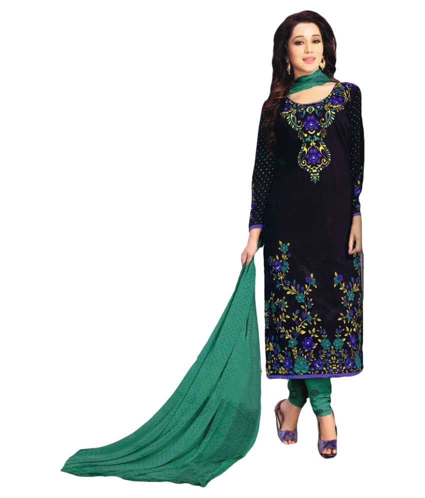 synthetic salwar material