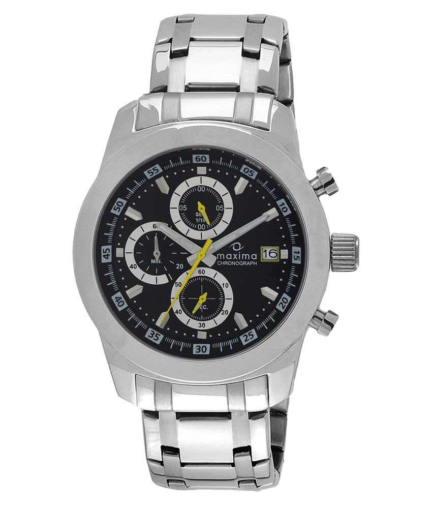 maxima chronograph watches