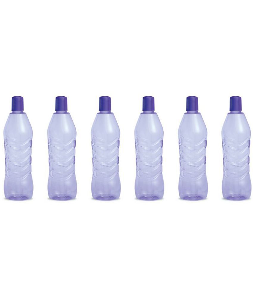 Milton Pacific 1000ml Pet Bottles 6 Pcs Set Color May Vary Buy Online At Best Price In India Snapdeal