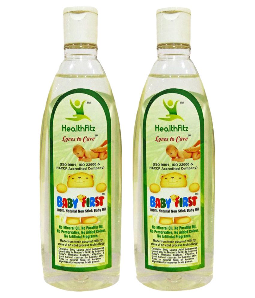 Baby First Natural Baby Massage Oil Set of 2 Buy Baby First Natural
