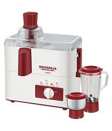 Maharaja Whiteline Mark - 1 (jx-100) 450 Watt 2 Jar Juicer Mixer Grinder