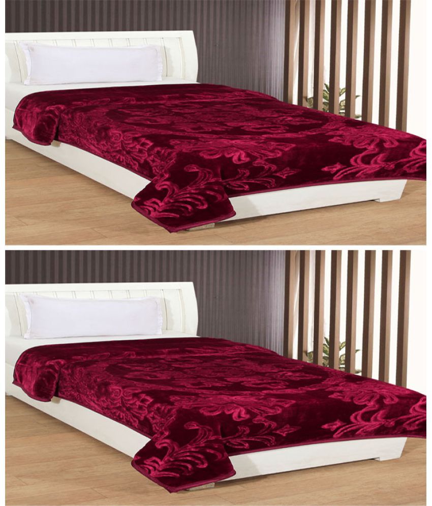 aradhya mink blanket price double bed