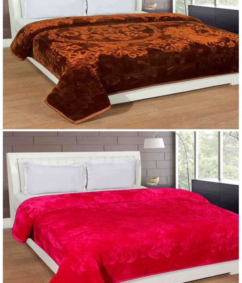 aradhya mink blanket price double bed