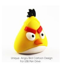 Probus Angry Bird 32GB USB 2.0 Fancy Pendrive Yellow