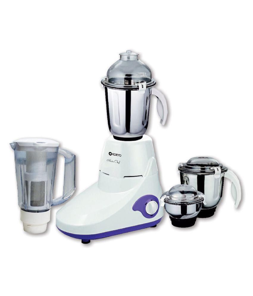 Koryo KMX MG10 750 Watt 4 Jar Mixer Grinder Price in India Buy Koryo