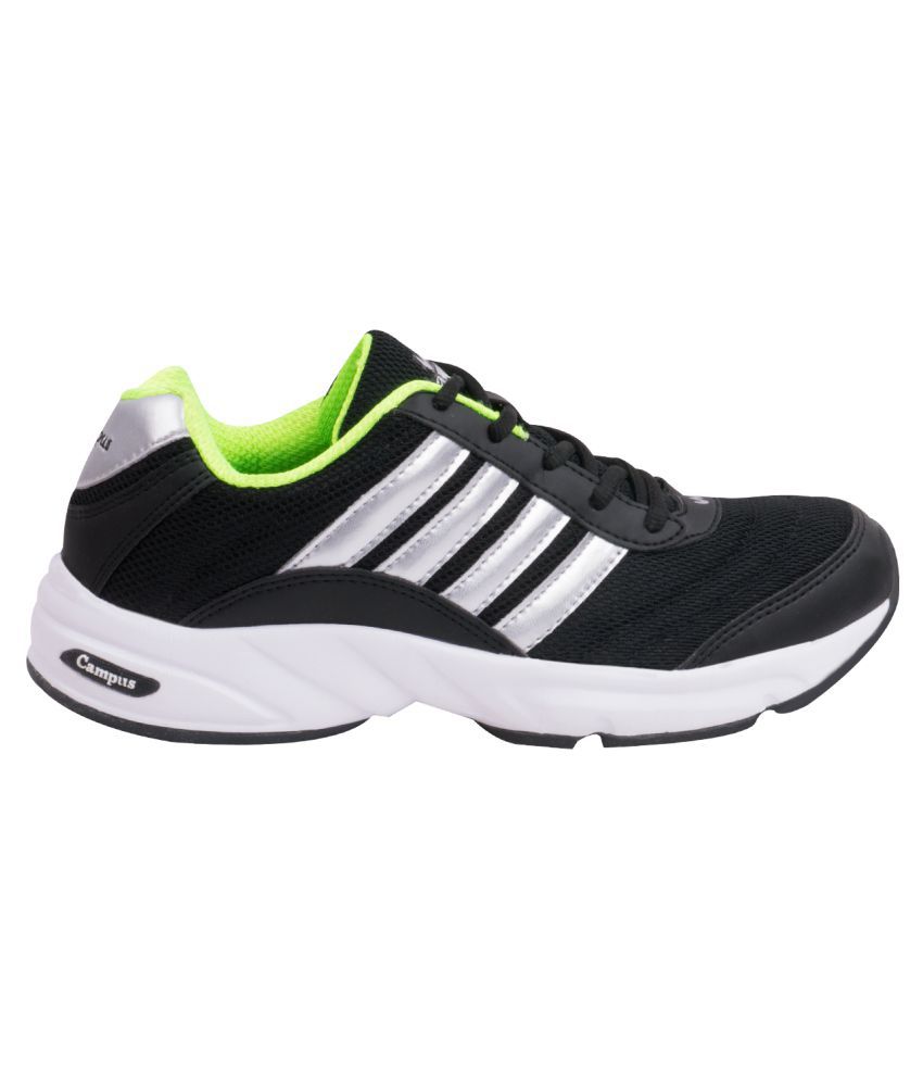 Campus 3G-378 Black Running Shoes - Buy 