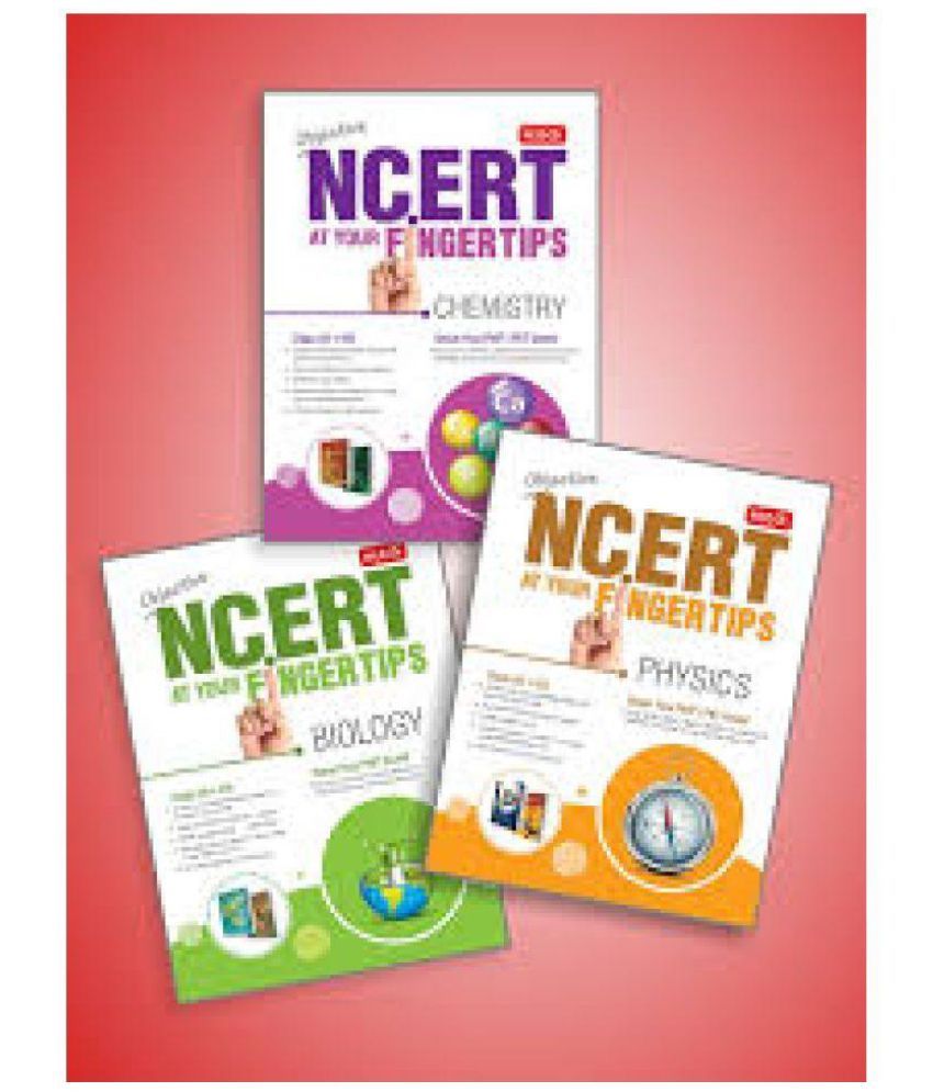 MTG NCERT AT YOUR FINGERTIPS SET OF PHYSICS, CHEMISTRY & BIOLOGY Buy