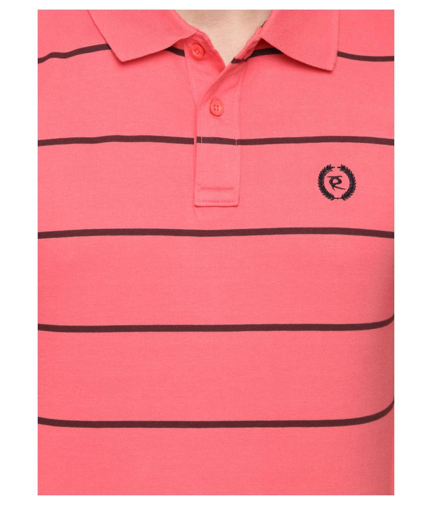 Classic Polo Peach Slim Fit Polo T Shirt - Buy Classic Polo Peach Slim ...