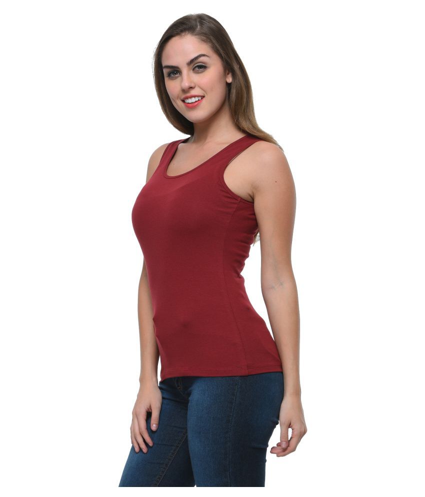 Frenchtrendz Cotton Lycra Tank Tops - Buy Frenchtrendz Cotton Lycra ...