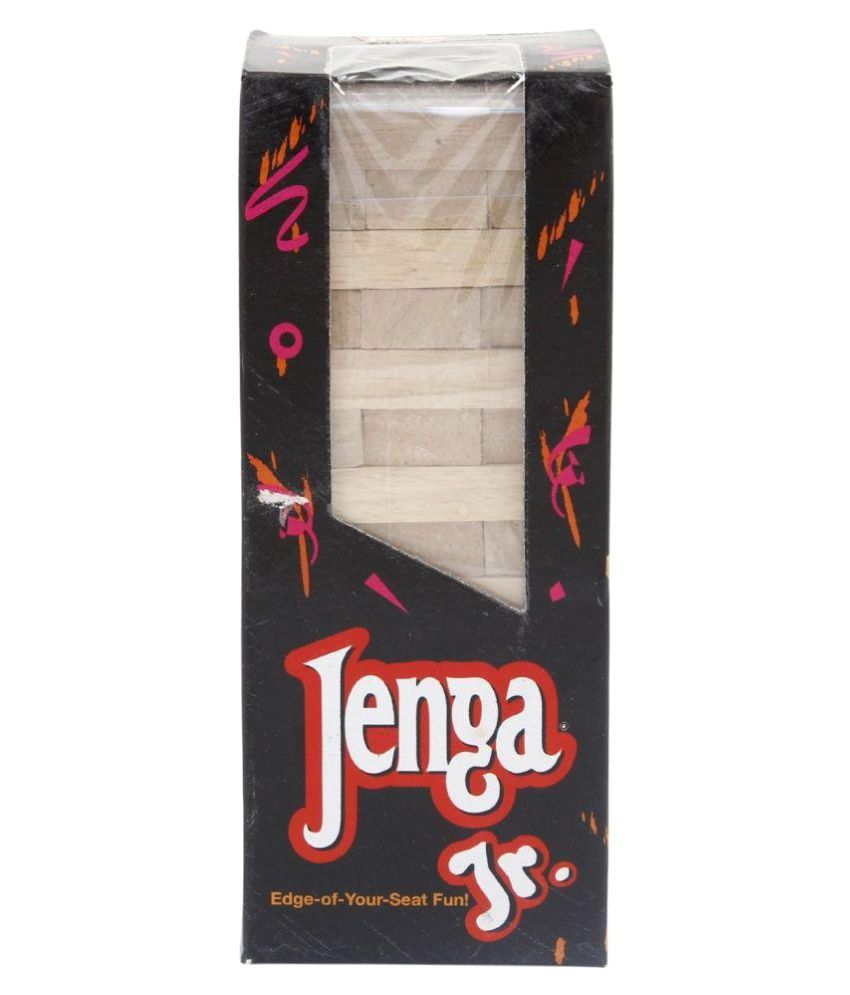 Funskool Jenga Jr. Wooden Block Construction Set Buy Funskool Jenga