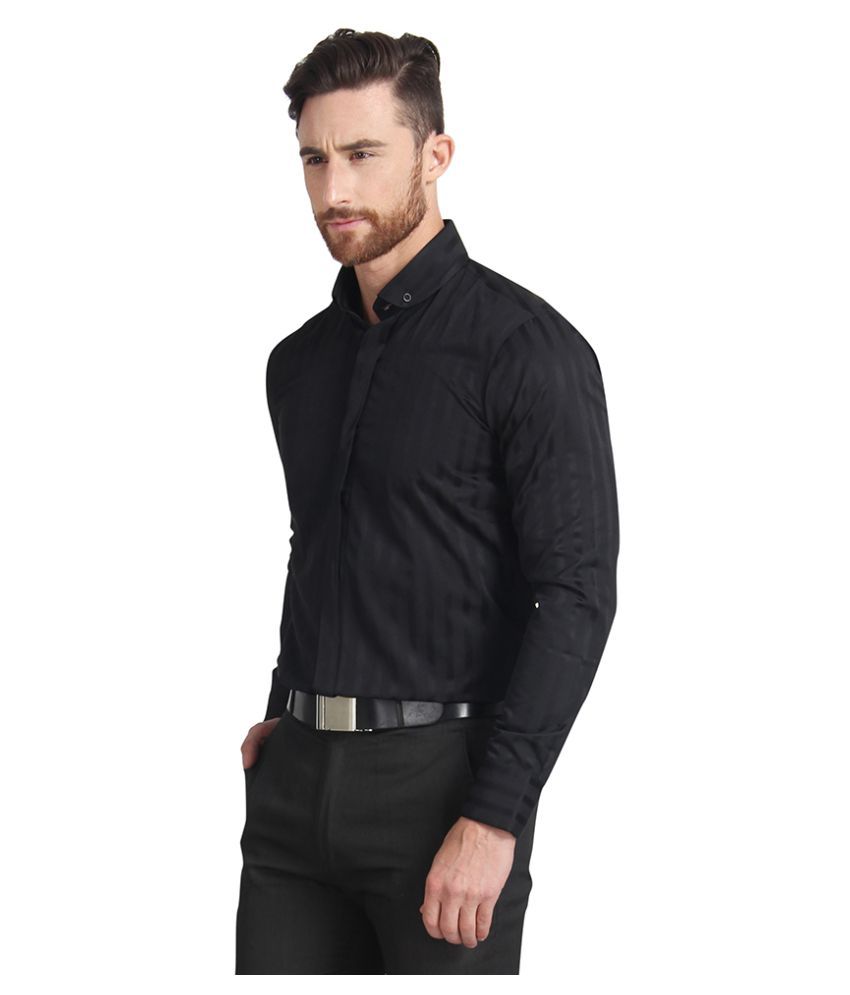 Urban Nomad Black Casuals Slim Fit Shirt - Buy Urban Nomad Black ...