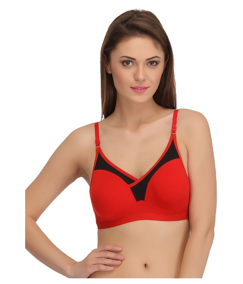     			Clovia Poly Cotton T-Shirt Bra