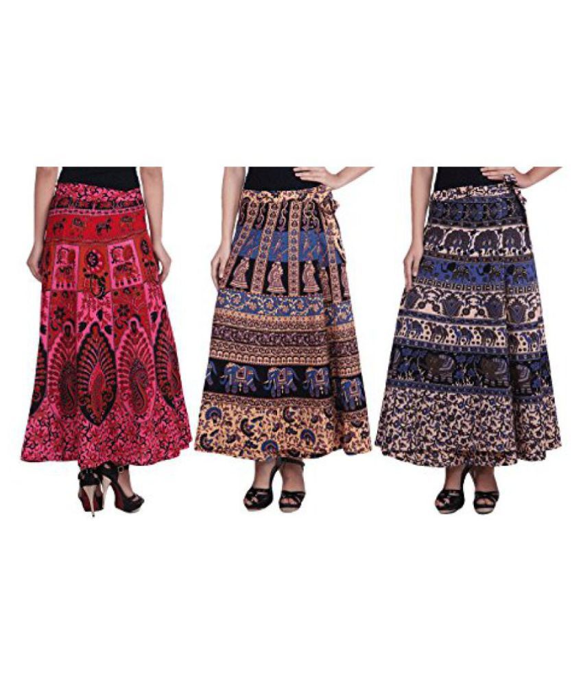 wrap around skirt combo