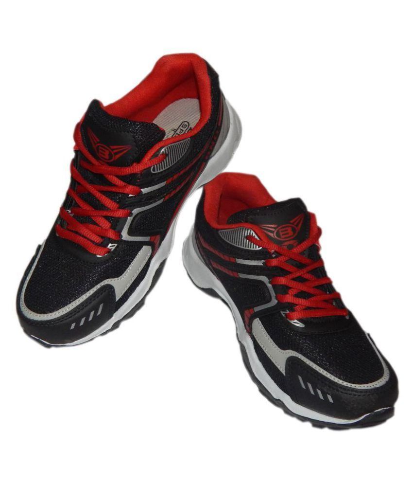 BNG Black Running Shoes - Buy BNG Black Running Shoes Online at Best ...