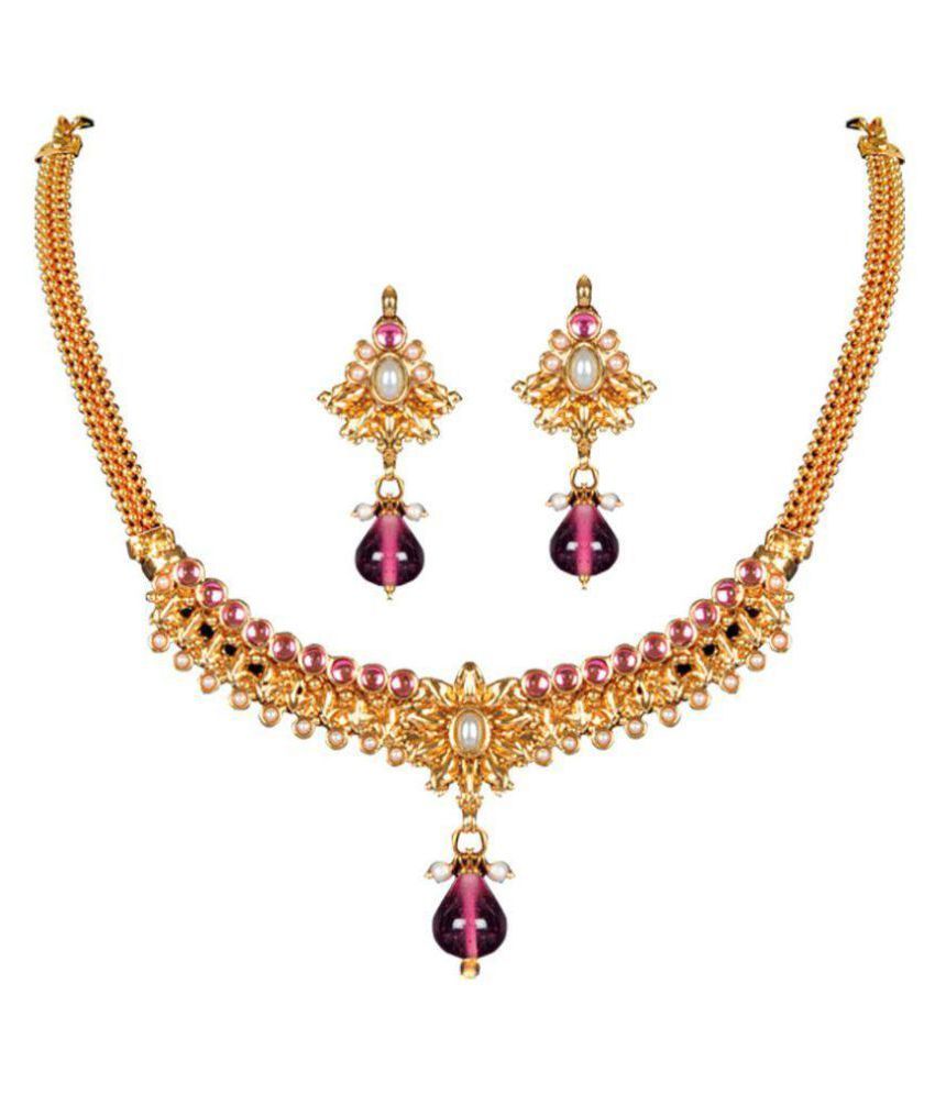 Dhyara Creations Alloy Multi Color Contemporary Contemporary/Fashion