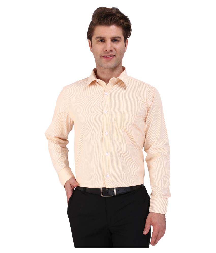 gold formal shirt