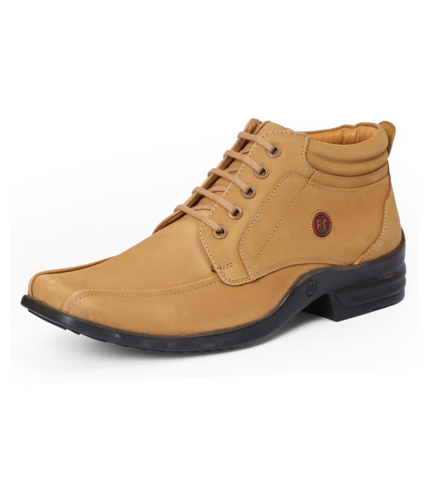 red chief tan boots