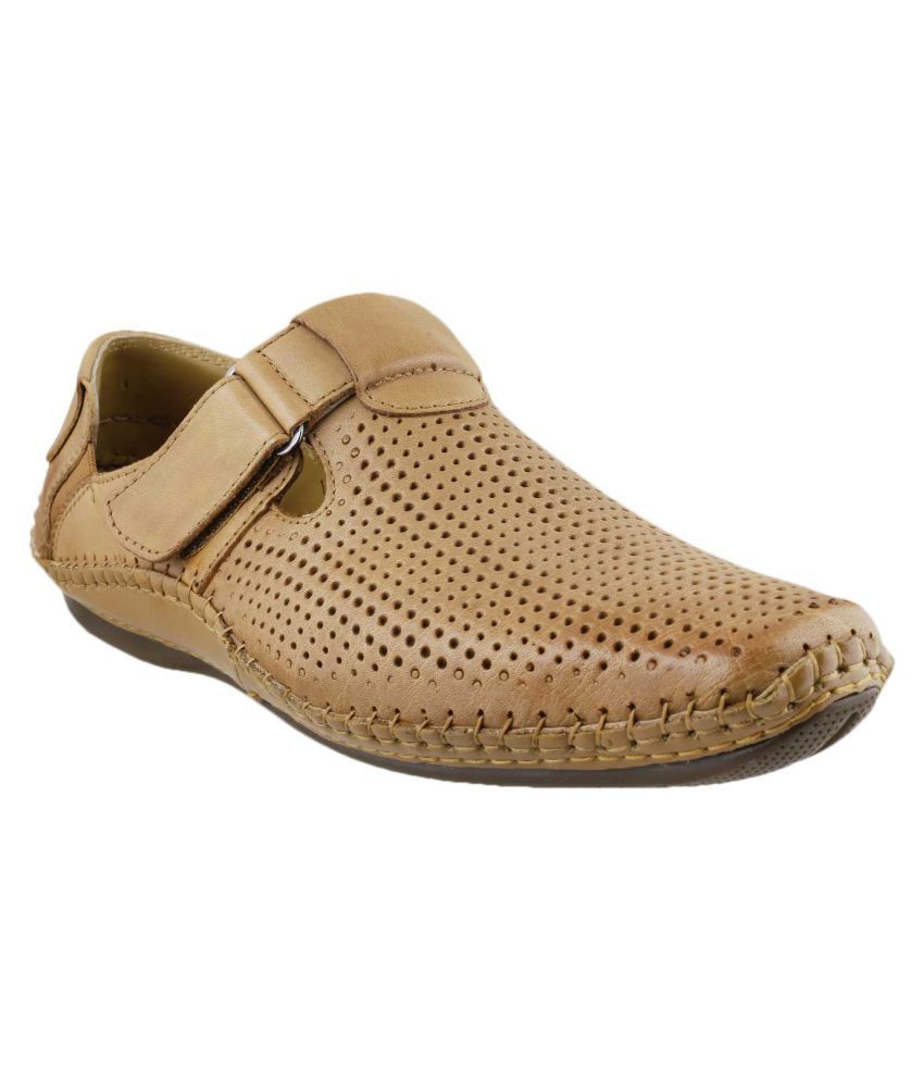 J Fontini TAN Sandals - Buy J Fontini 