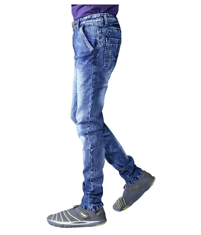 Ragzo Light Blue Slim Jeans - Buy Ragzo Light Blue Slim Jeans Online at ...