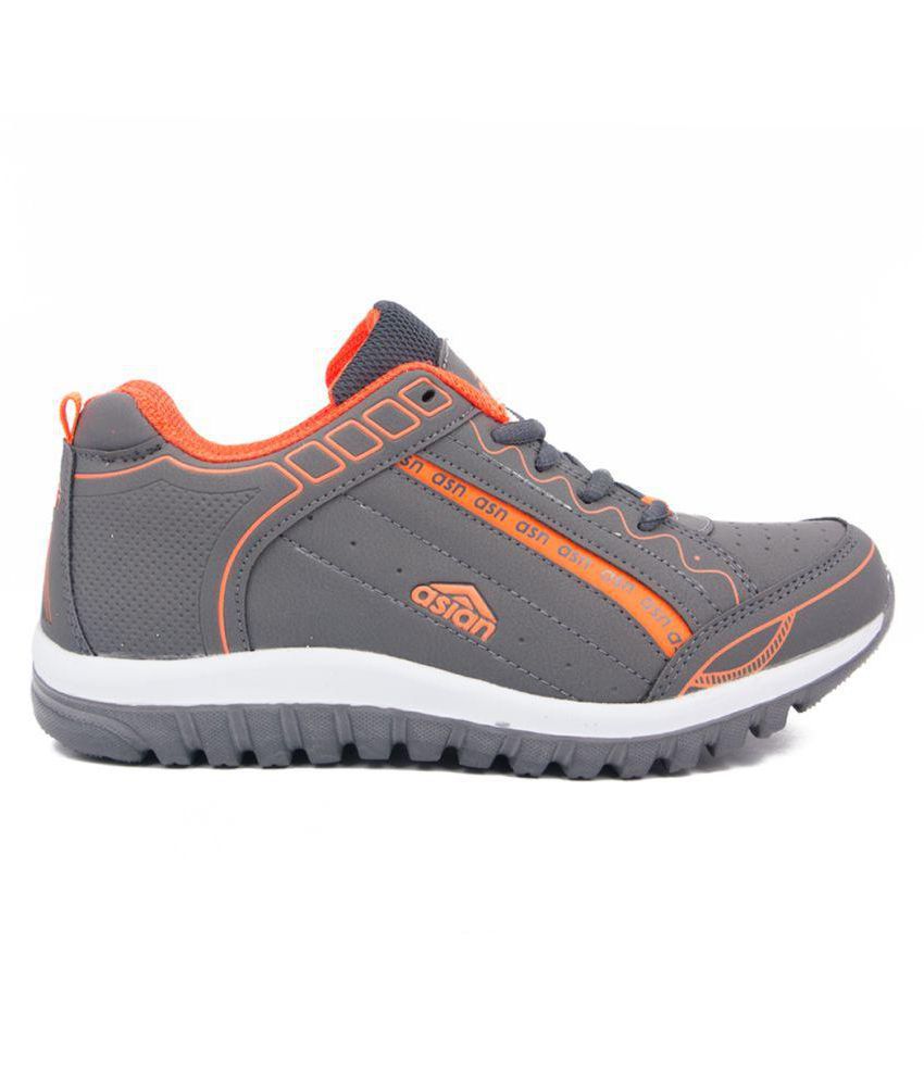 Asian Grip-03 Gray Running Shoes - Buy Asian Grip-03 Gray Running Shoes ...