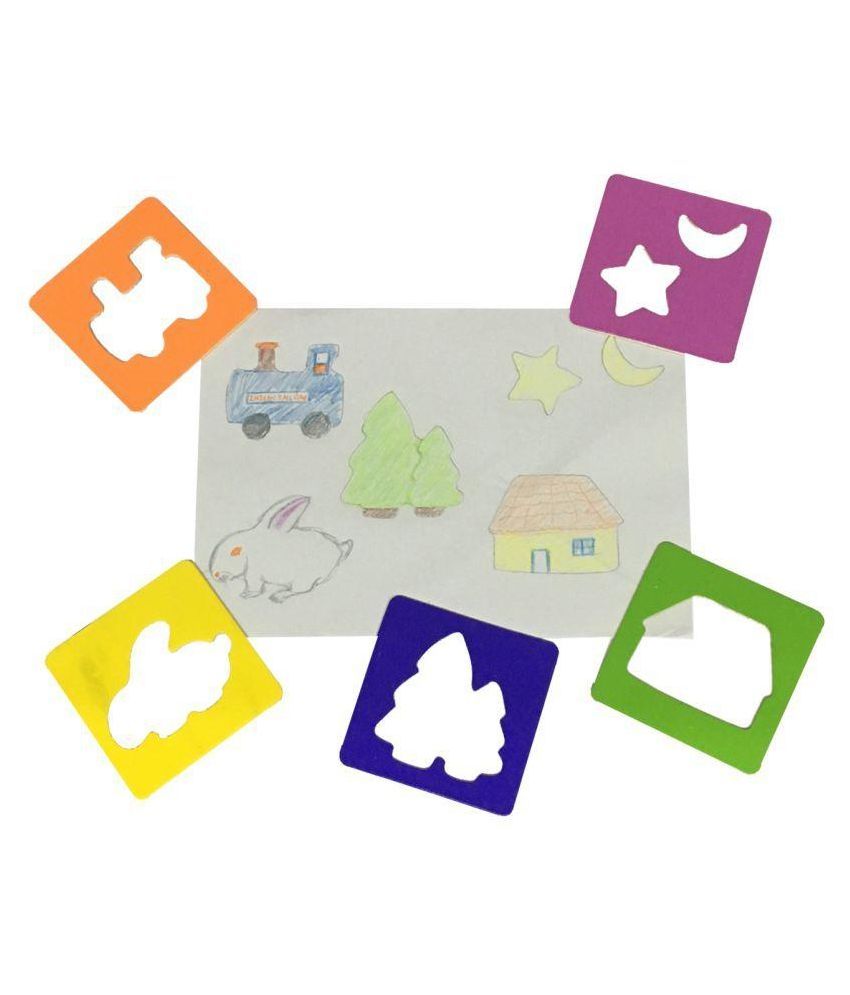 Drawing Stencils Art Set for Kids: Buy Online at Best Price in India - Snapdeal