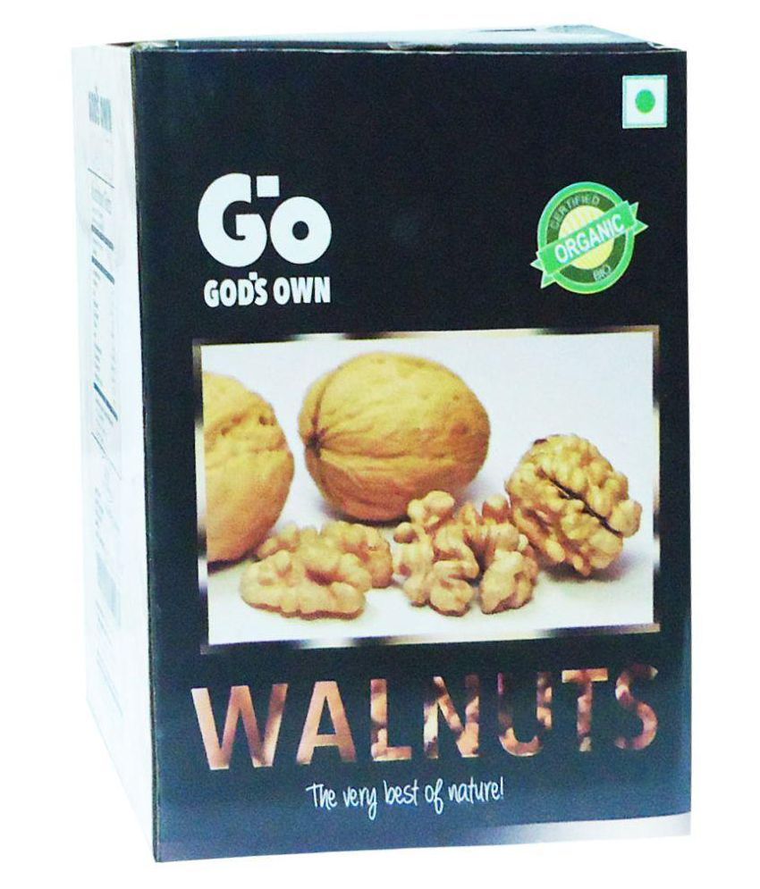 GO Kashmiri Walnuts 1 Kg & 3star Mamra Regular Almond (Badam) 250 gm