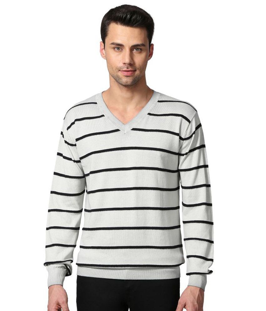 Goat White V Neck Sweater - Buy Goat White V Neck Sweater Online at ...