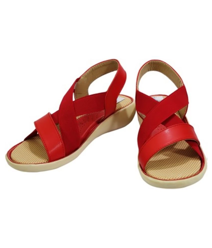 Hoco Loco London Red Flats Price in India Buy Hoco Loco London Red