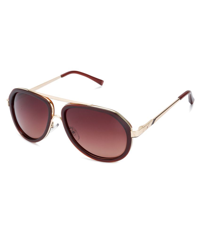 Velocity Brown Aviator Sunglasses ( 88012 ) - Buy Velocity ...