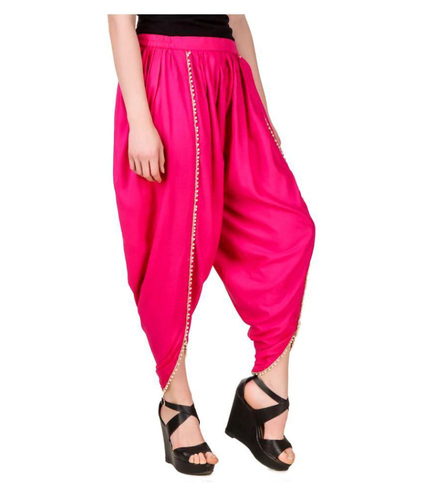 floral dhoti pants