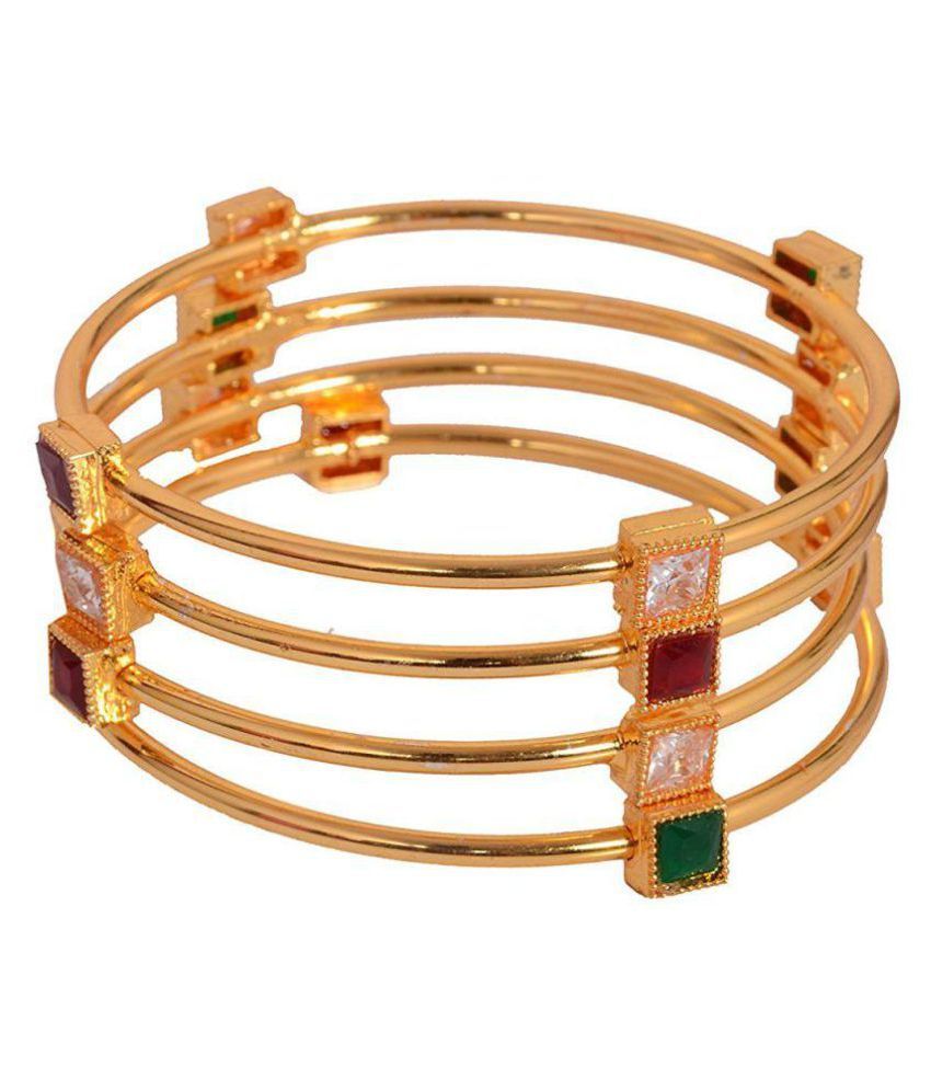 Sitashi Artificial Jewellery Bangles Combo for ladies from Sitashi size