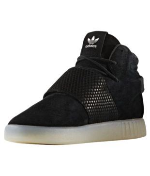 Adidas Tubular Black Running Shoes 