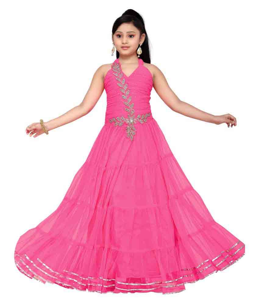 net party wear gown