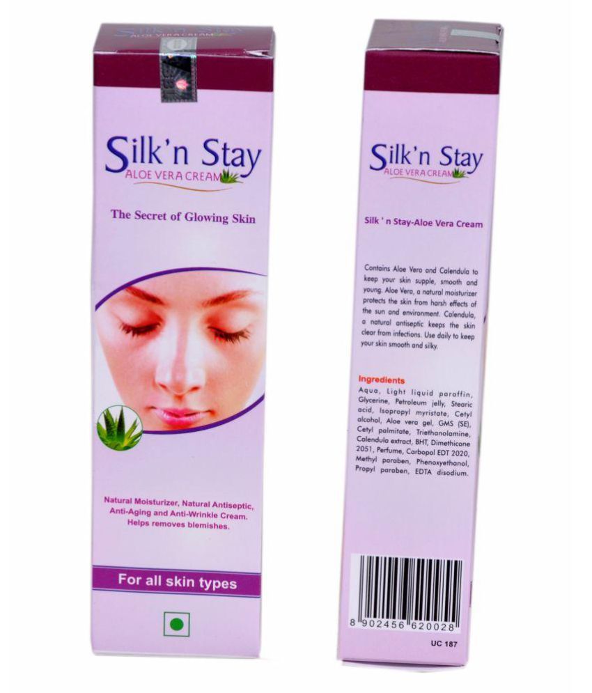 SBL Silk'n' Stay Aloe Vera Cream Moisturizer 100 gm Pack of 2: Buy SBL ...