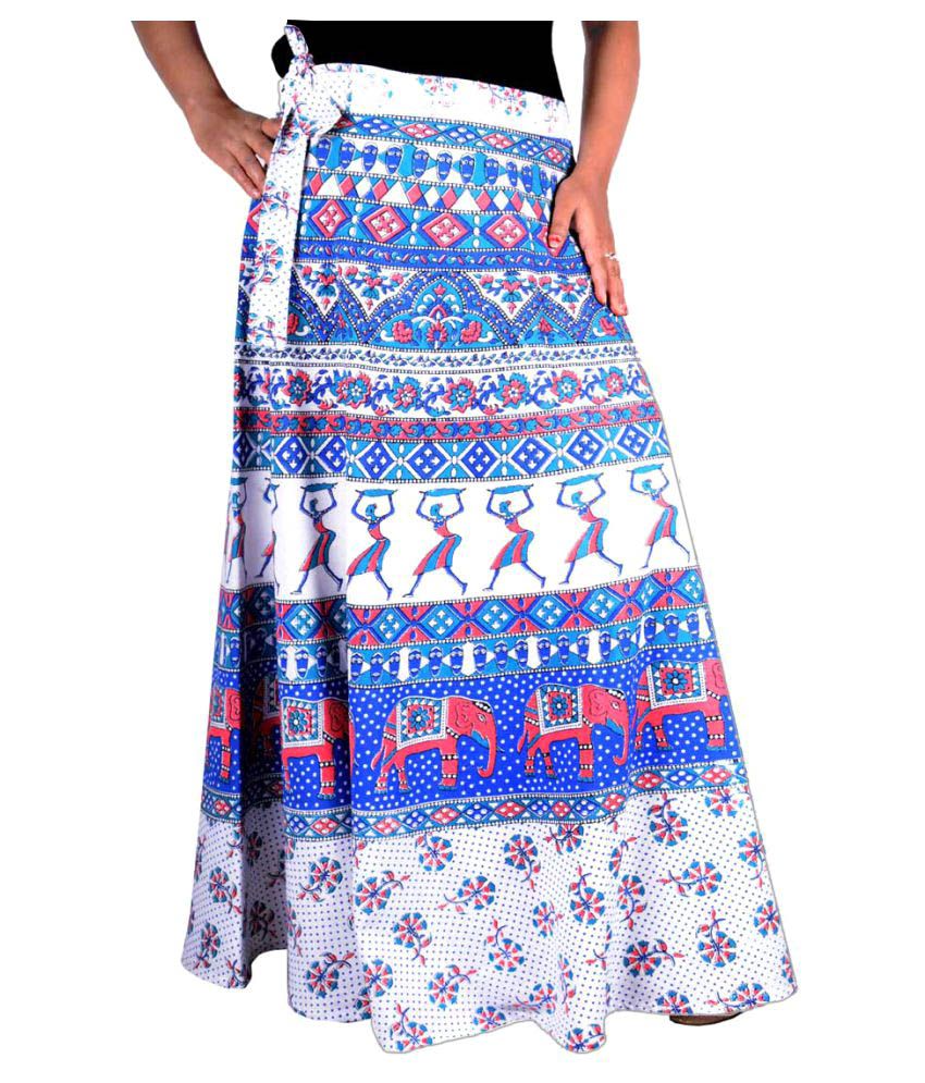 Buy Sttoffa Cotton Wrap Skirt Online at Best Prices in India - Snapdeal