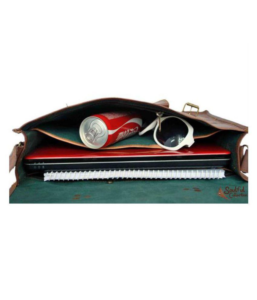 Craftshades Cs 260 Brown Leather Office Bag Craftshades Cs 260 Brown Leather Office