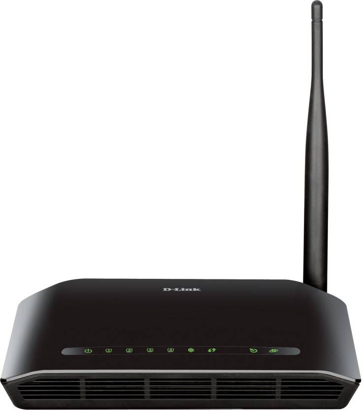 D-Link N 150 4-Ports Ethernet & ADSL Wireless Router (DSL-2730U)
