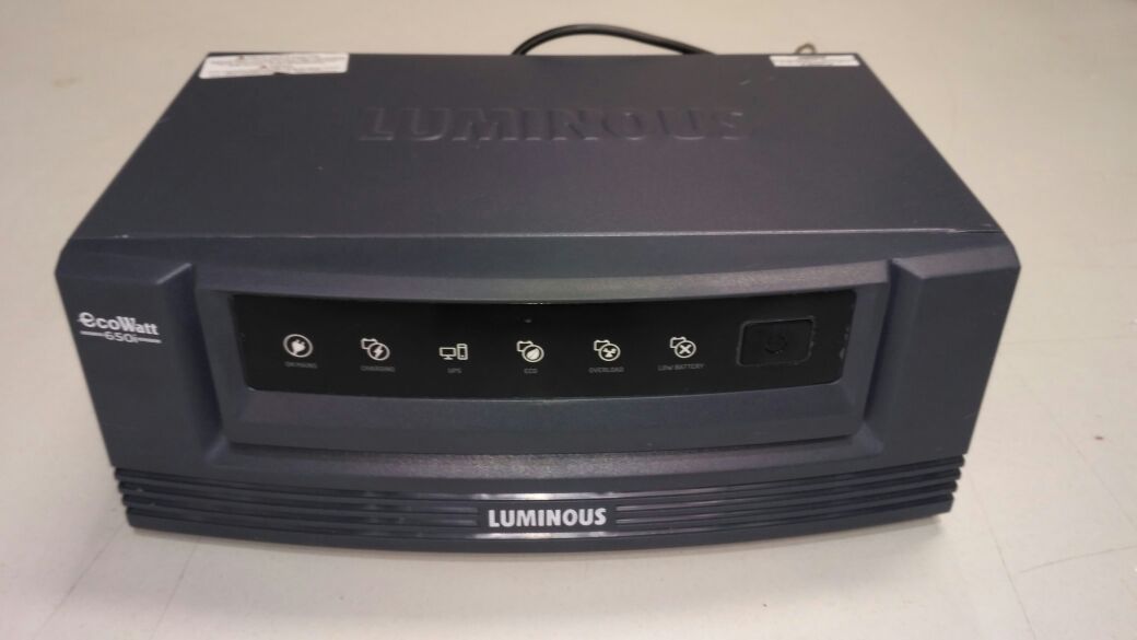 Luminous 650 Eco Watt UPS Price in India Buy Luminous 650 Eco Watt