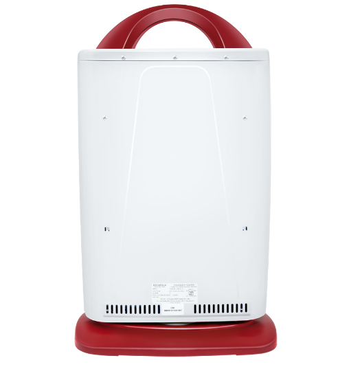 Maharaja Whiteline 1200 W Lava Room Heater White And Red