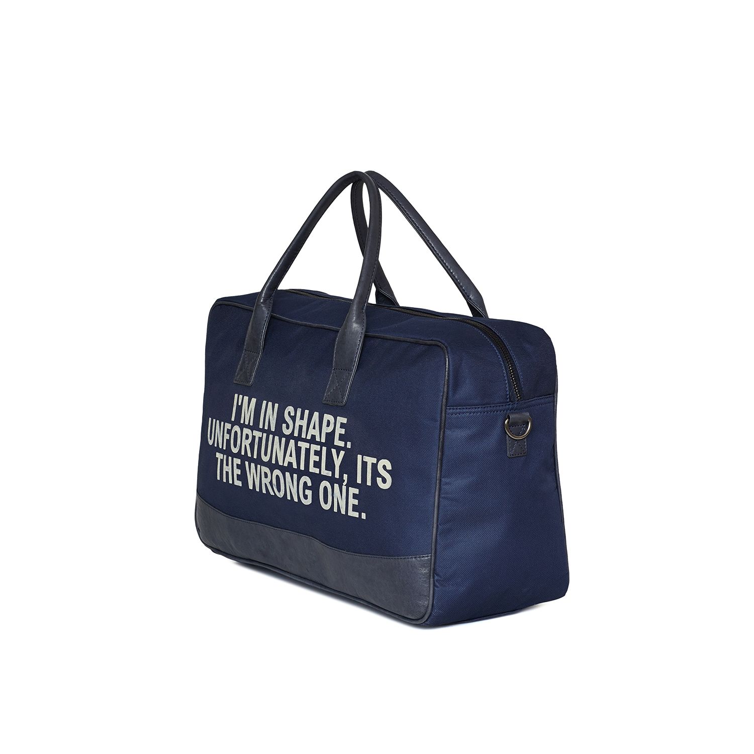 Download Mago Blue Medium Leather Gym Bag - Buy Mago Blue Medium ...